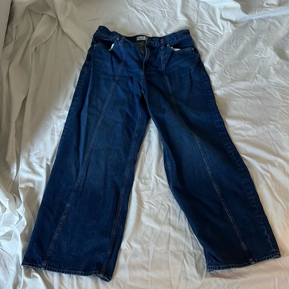 Madewell super wide leg Jean